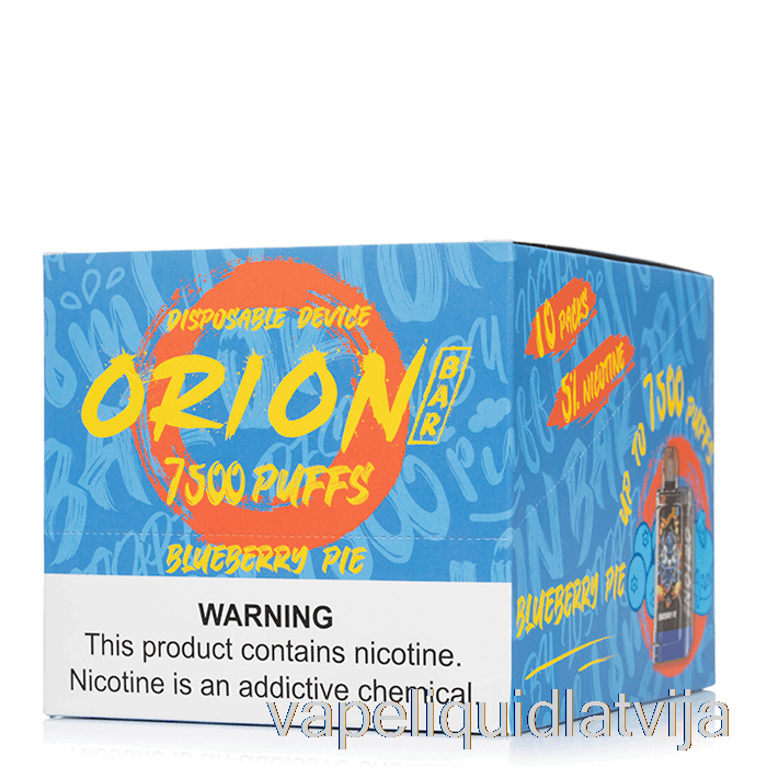 [10 Iepakojumu] Pazaudēts Vape Orion Bar 7500 Vienreizējās Lietošanas Vape šķidrums